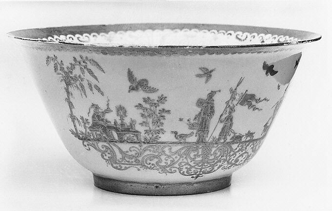 Bowl, Meissen Manufactory (German, 1710–present), Hard-paste porcelain, German, Meissen 