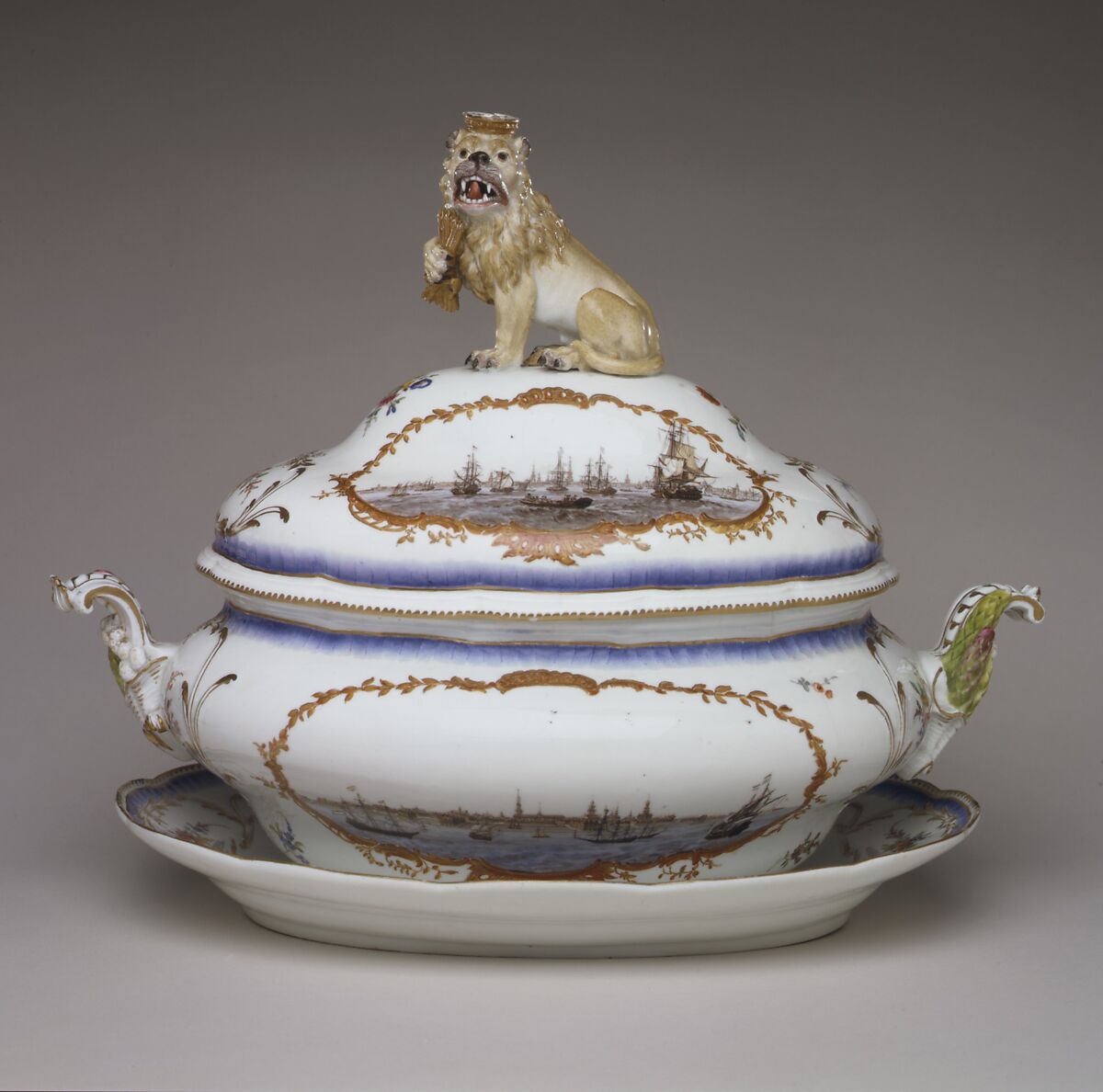 Stand, Meissen Manufactory (German, 1710–present), Hard-paste porcelain, German, Meissen