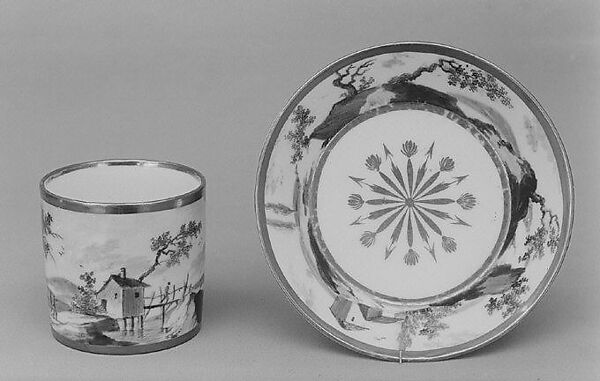 Cup and saucer (part of a tea set)