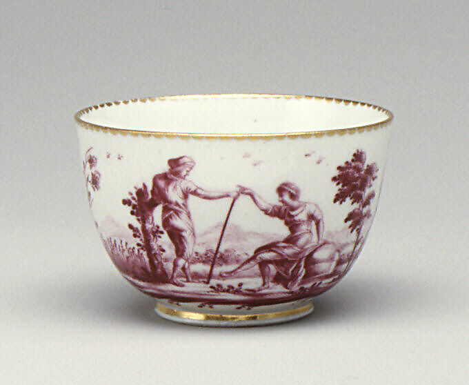 Cup, Doccia Porcelain Manufactory (Italian, 1737–1896), Hard-paste porcelain, Italian, Florence 