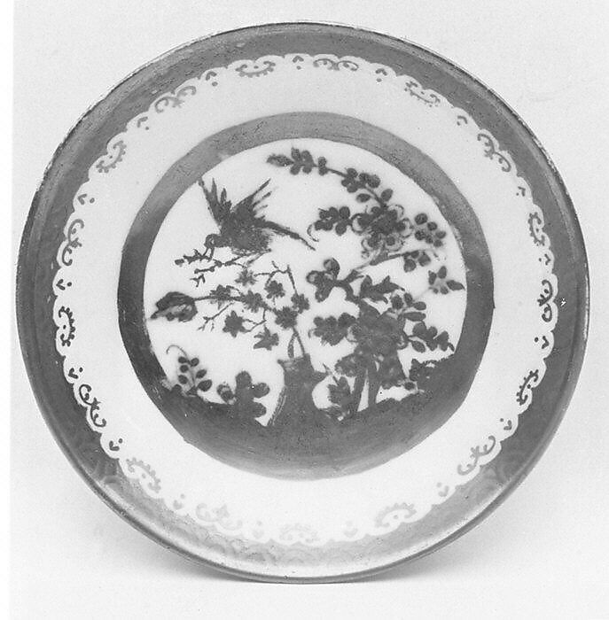 Saucer, Meissen Manufactory (German, 1710–present), Hard-paste porcelain, German, Meissen 