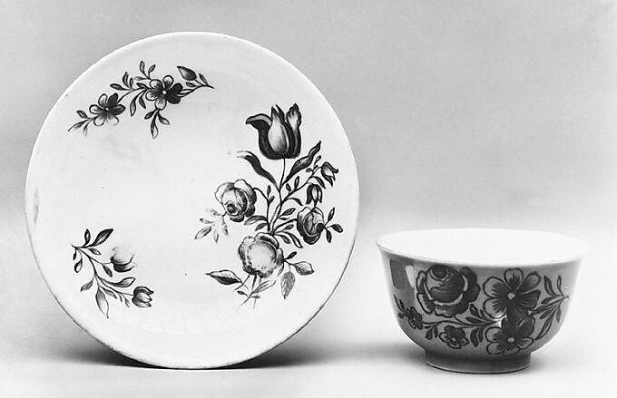 Saucer, Meissen Manufactory (German, 1710–present), Hard-paste porcelain, German, Meissen 