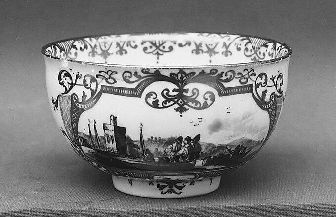 Teabowl, Meissen Manufactory (German, 1710–present), Hard-paste porcelain, German, Meissen 