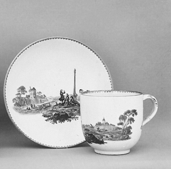 Saucer, Meissen Manufactory (German, 1710–present), Hard-paste porcelain, German, Meissen 