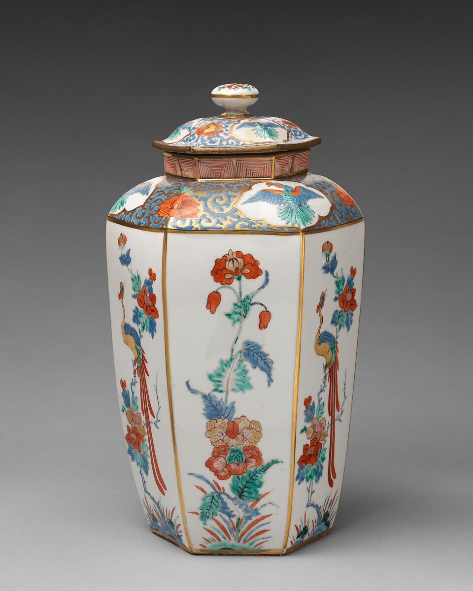 Vase, Chelsea Porcelain Manufactory (British, 1745–1784, Red Anchor Period, ca. 1753–58), Soft-paste porcelain, British, Chelsea