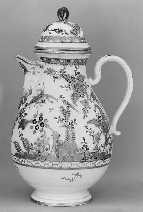 Coffeepot, Imperial Porcelain Manufactory  (Vienna, 1744–1864), Hard-paste porcelain, Austrian, Vienna 