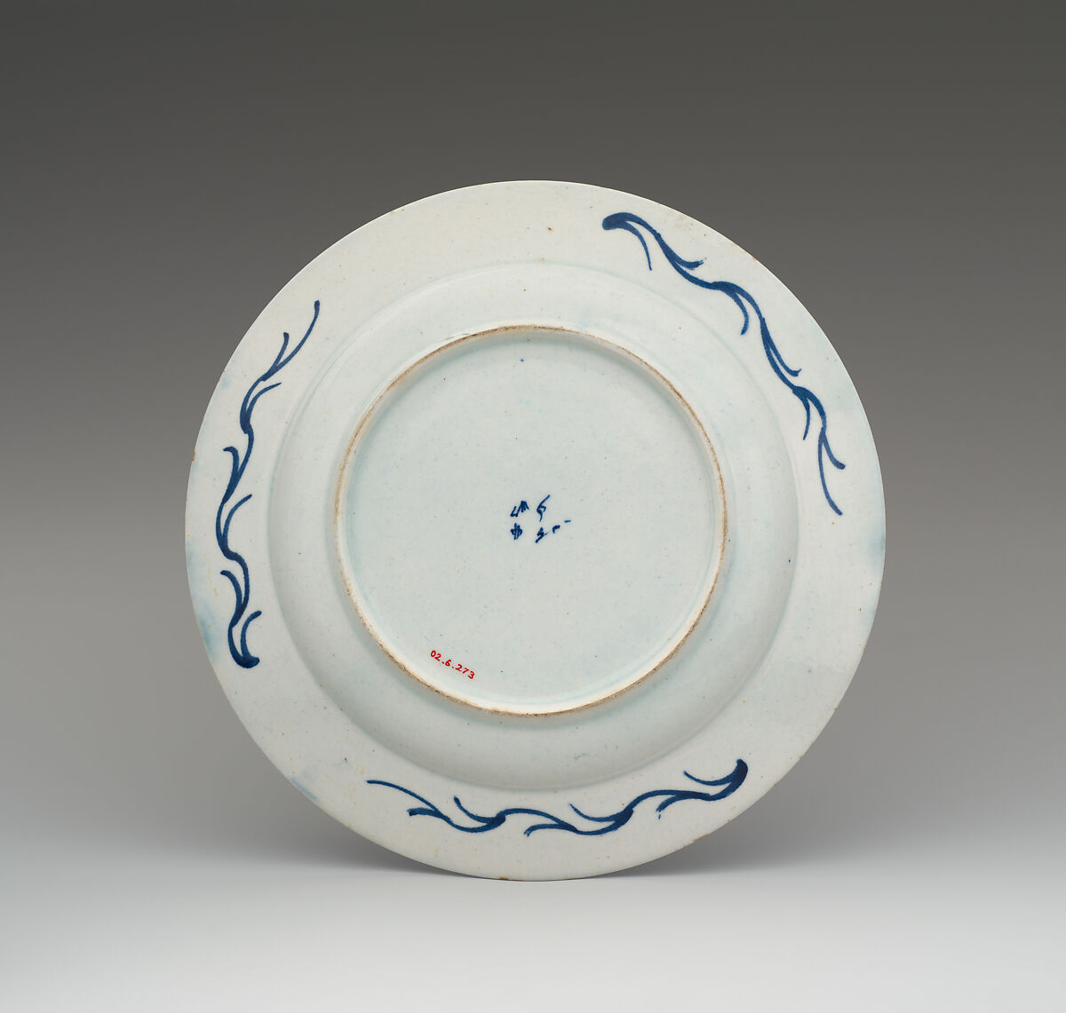 Plate, Bow Porcelain Factory (British, 1747–1776), Soft-paste porcelain, British, Bow, London