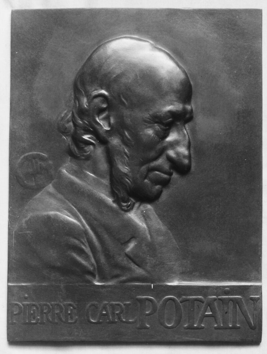 Doctor Pierre Carl Potain (1825–1901), Alexandre-Louis-Marie Charpentier (French, Paris 1856–1909 Neuilly), Bronze, olive brown patina, French 
