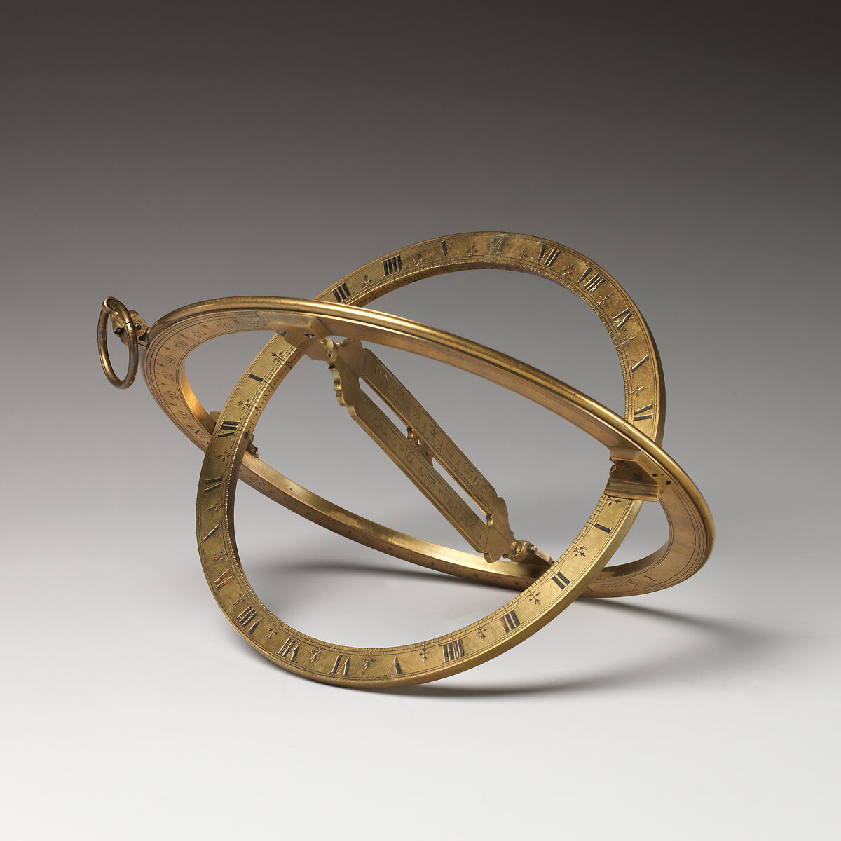 Universal ring sundial, Jonathan Sisson (1690–1749 or 1760) or, Brass, British 