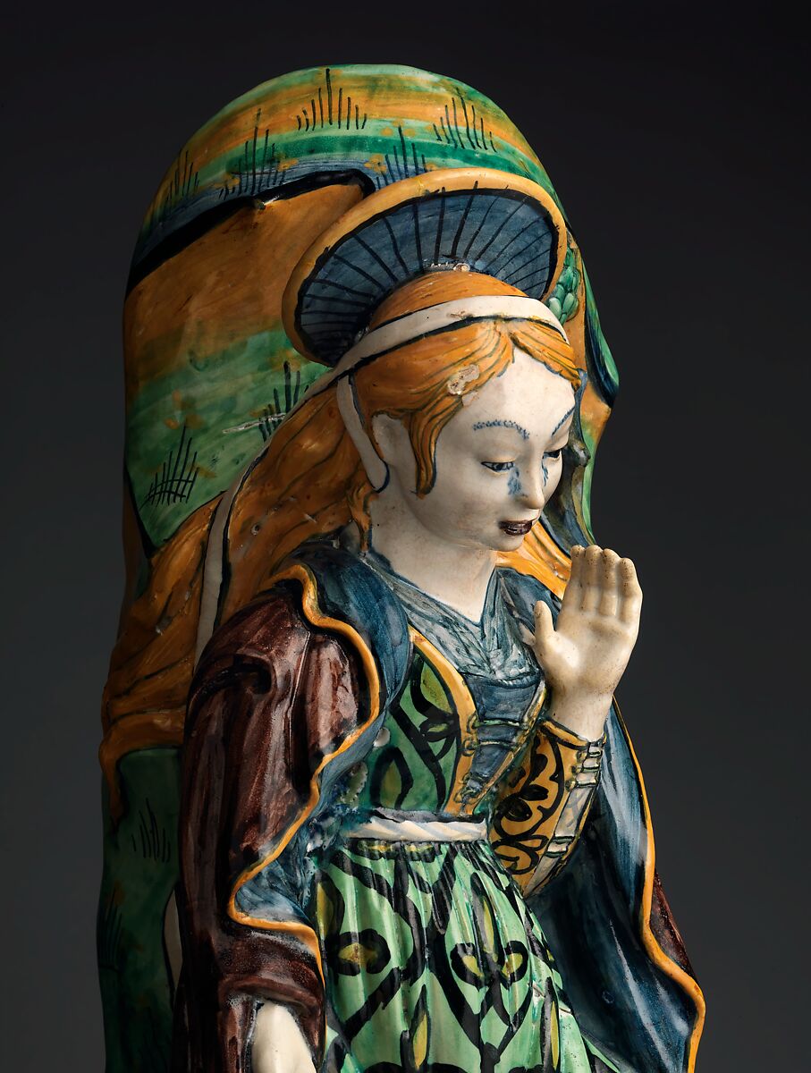 Sculptural group with The Lamentation Over the Dead Christ, Maiolica (tin-glazed earthenware), Eastern Central Italian, Emilia-Romagna or the Marche