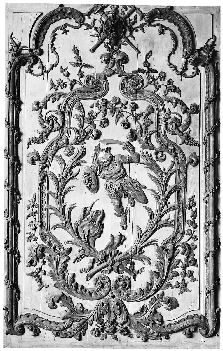 Panel, Oak, French 