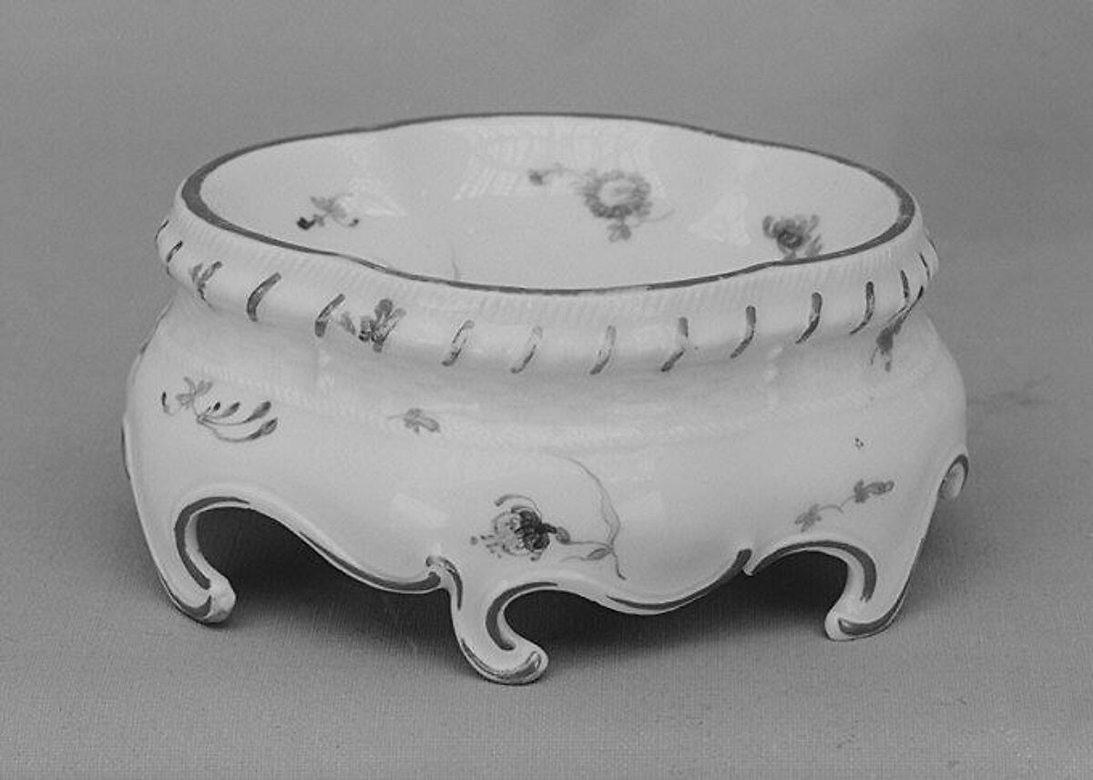 Salt, Frankenthal Porcelain Manufactory (German), Hard-paste porcelain, German, Frankenthal 