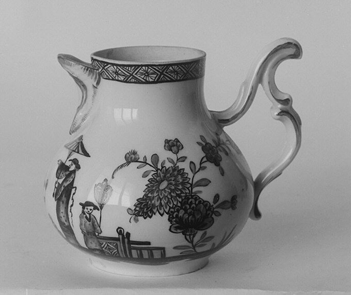 Cream jug, Zurich Pottery and Porcelain Factory (Swiss, founded 1763), Hard-paste porcelain, Swiss, Zurich 