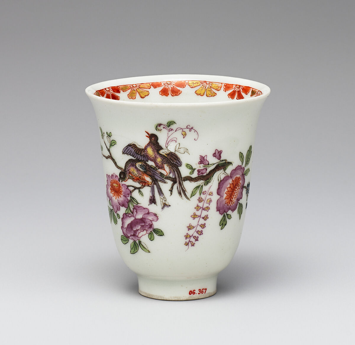 Cup, Vienna, Hard-paste porcelain, Austrian, Vienna