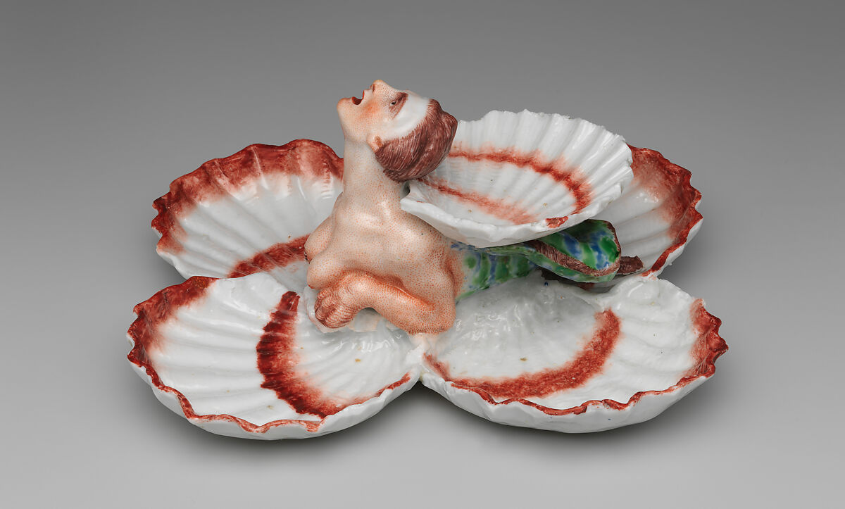 Two sweetmeat dishes, Doccia Porcelain Manufactory (Italian, 1737–1896), Hard-paste porcelain, Italian, Florence