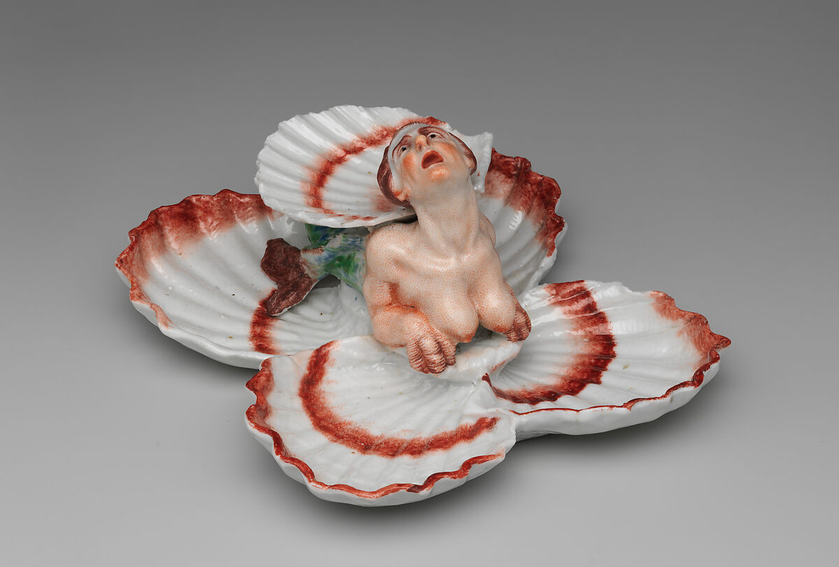 Two sweetmeat dishes, Doccia Porcelain Manufactory (Italian, 1737–1896), Hard-paste porcelain, Italian, Florence