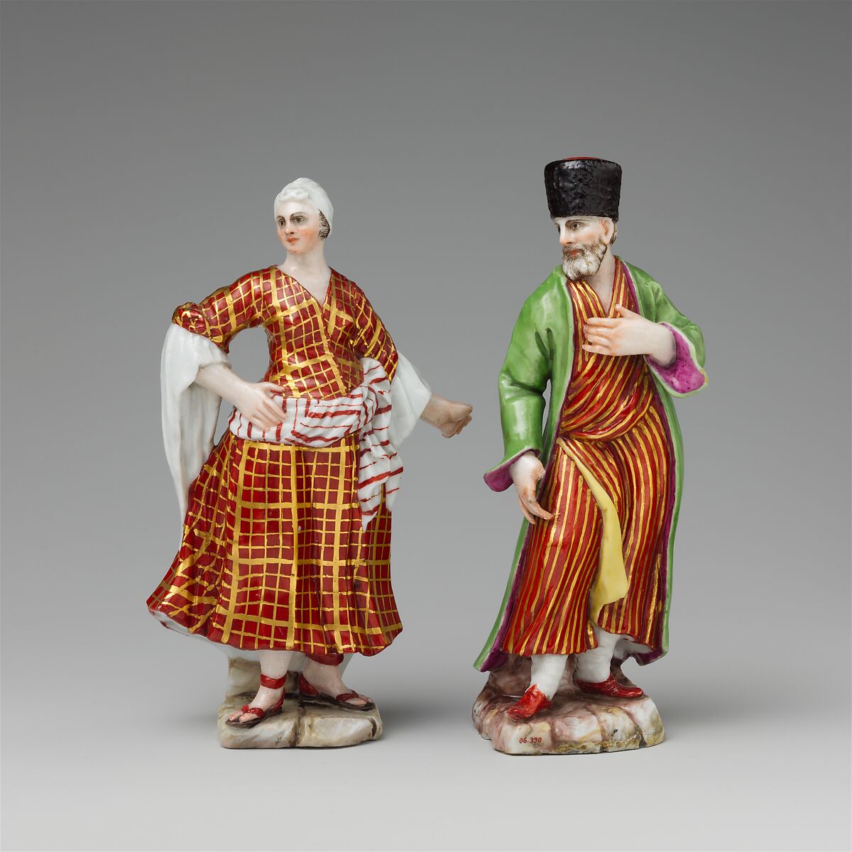 Eastern woman, Doccia Porcelain Manufactory (Italian, 1737–1896), Hard-paste porcelain, Italian, Florence