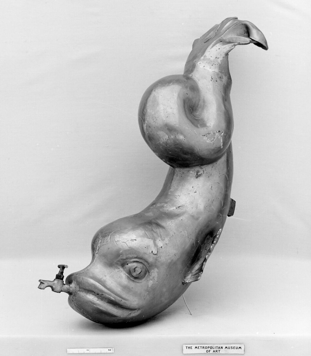 Lavatory or portable cistern, Pewter, Swiss or French