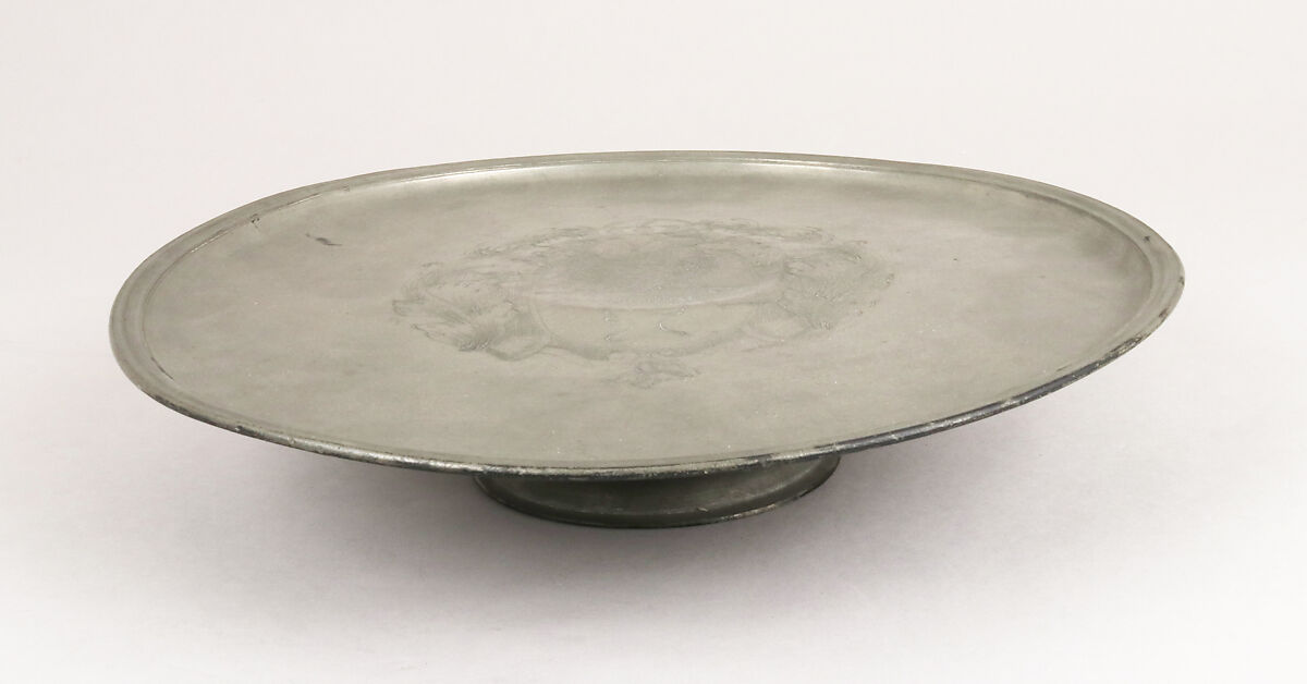 Tazza, Pewter, French 