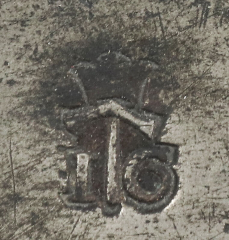 Plate, Jean Golin (French, master before 1591), Pewter, French, Montbéliard