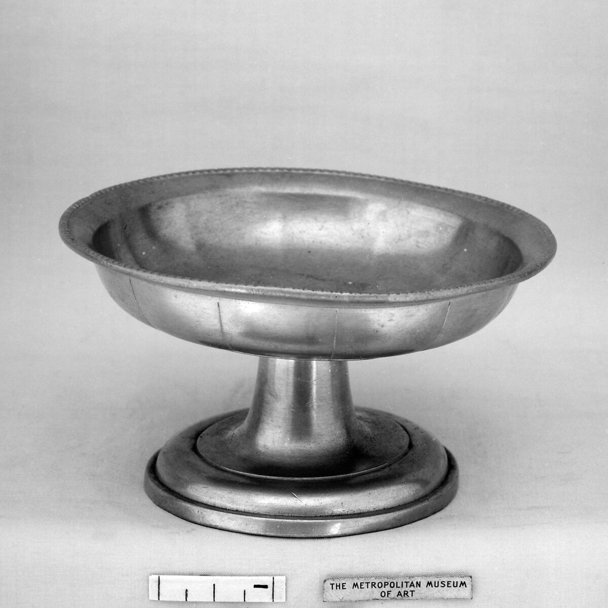 Tazza, A. Hertel, Pewter, European 