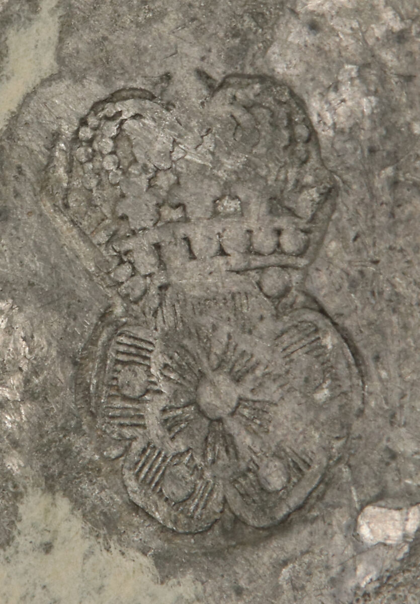 Plate with relief portrait of Henry IV of France, Pewter, possibly French