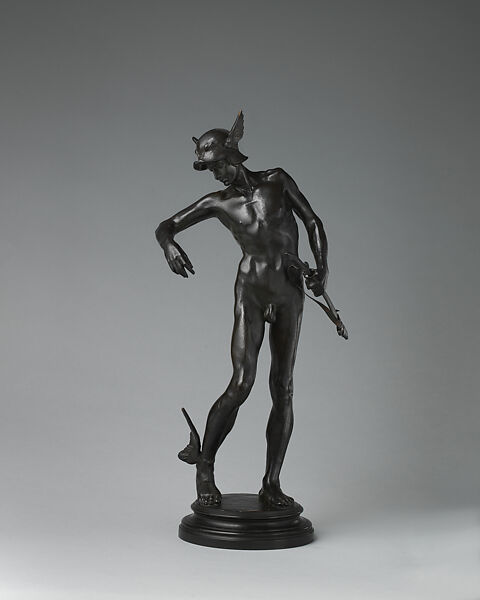 Perseus Arming, Sir Alfred Gilbert (British, London 1854–1934 London), Bronze, British, London 