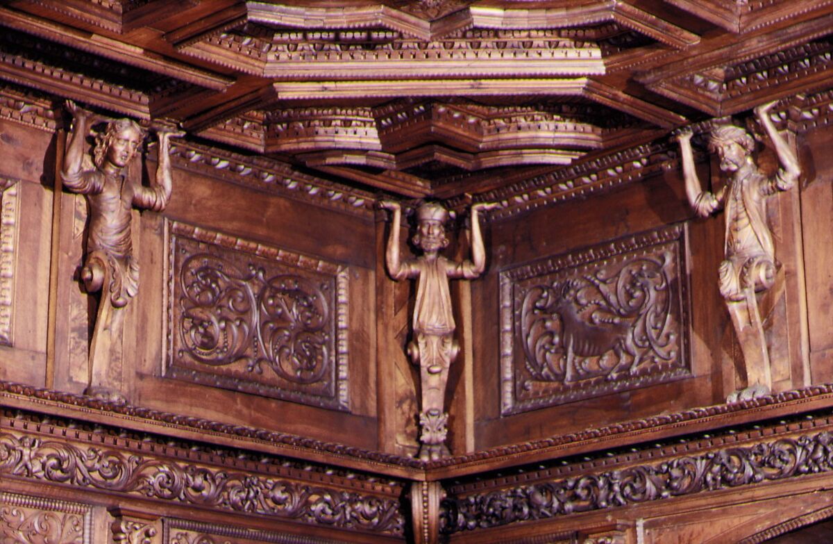 The Swiss Room, Walnut, maple, sycamore and other native woods, Swiss, Flims