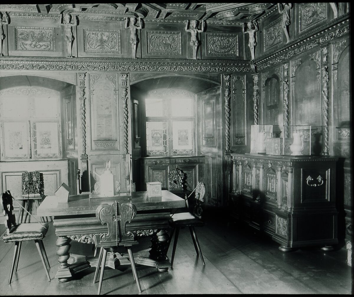 The Swiss Room, Walnut, maple, sycamore and other native woods, Swiss, Flims