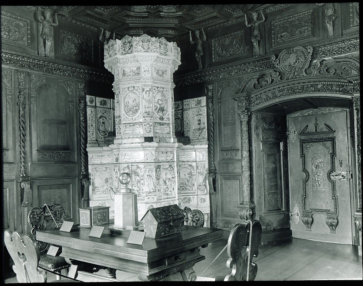 The Swiss Room, Walnut, maple, sycamore and other native woods, Swiss, Flims