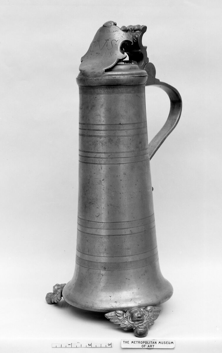 Guild tankard, Pewter, German 