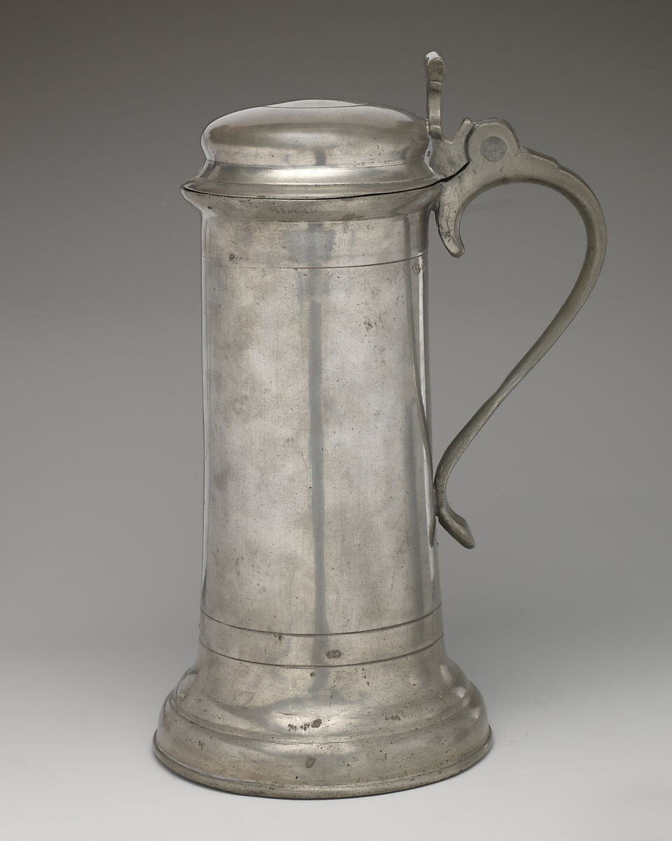 Pair of church flagons, Pewter, British