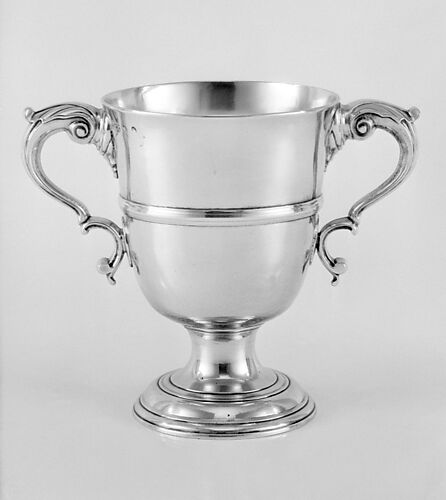 Two-handled standing cup