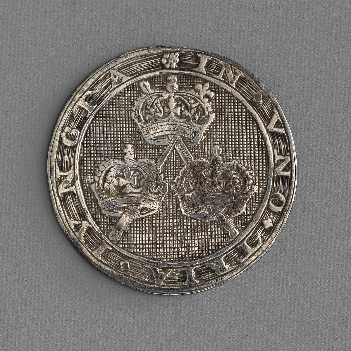 King Charles I and Queen Henrietta Maria, Simon de Passe (Dutch, Cologne ca. 1595–1647 Copenhagen), Silver, British