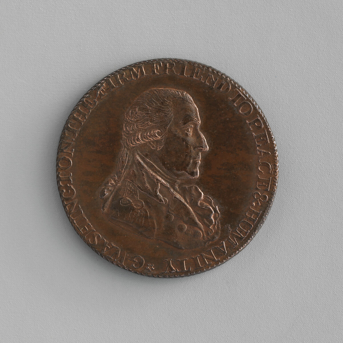 The "Grate" Token, Bronze, struck, British 