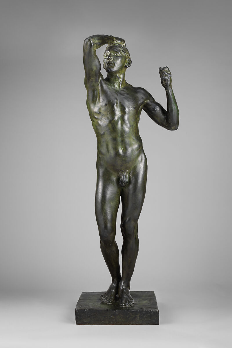 The Age of Bronze (L'Age d'airain), Auguste Rodin  French, Bronze, French