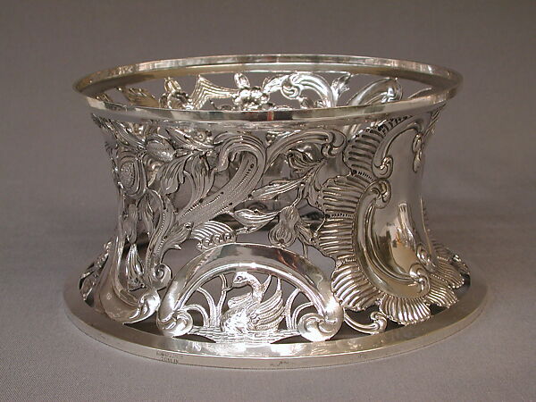 Dish ring, Edmond Johnson, Silver, Irish, Dublin