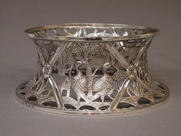 Dish ring, Edmond Johnson, Silver, Irish, Dublin