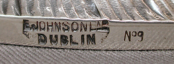 Dish ring, Edmond Johnson, Silver, Irish, Dublin
