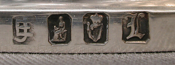 Dish ring, Edmond Johnson, Silver, Irish, Dublin