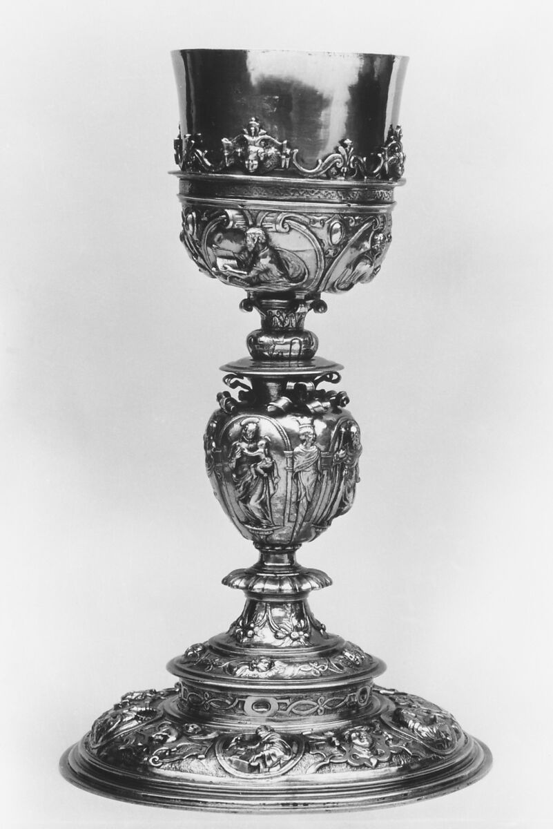 Chalice, Silver gilt, Spanish, Córdoba 