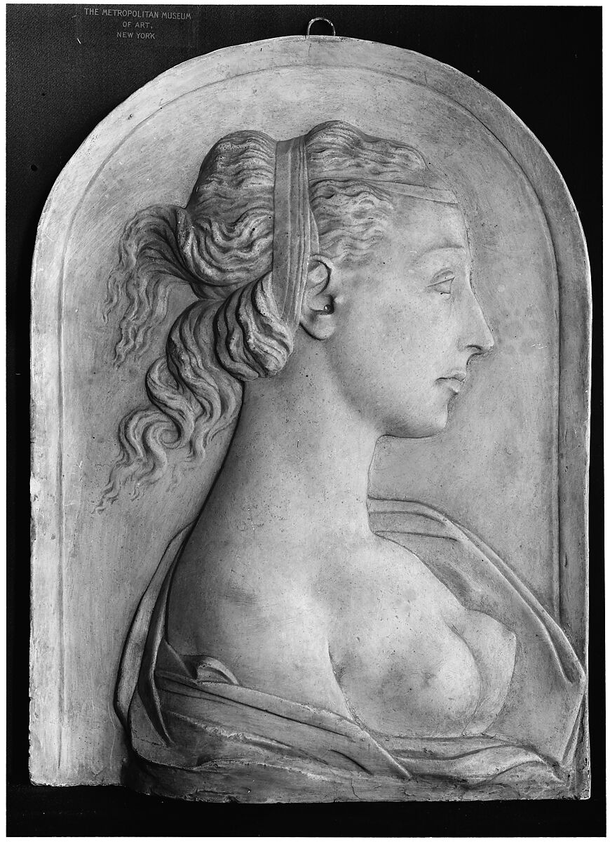 Portrait of a girl, Marble, Italian 