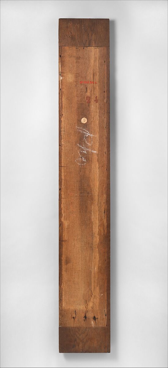 Panel (one of a pair), Carved oak, French