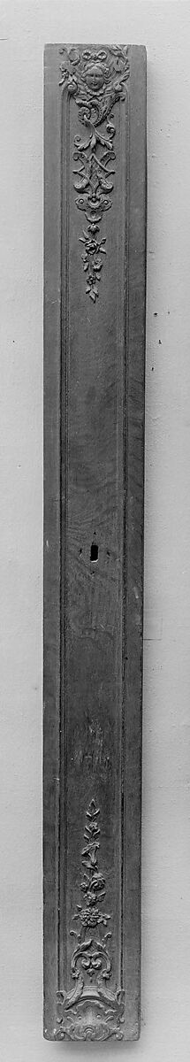 Panel or pilaster, Oak, French 