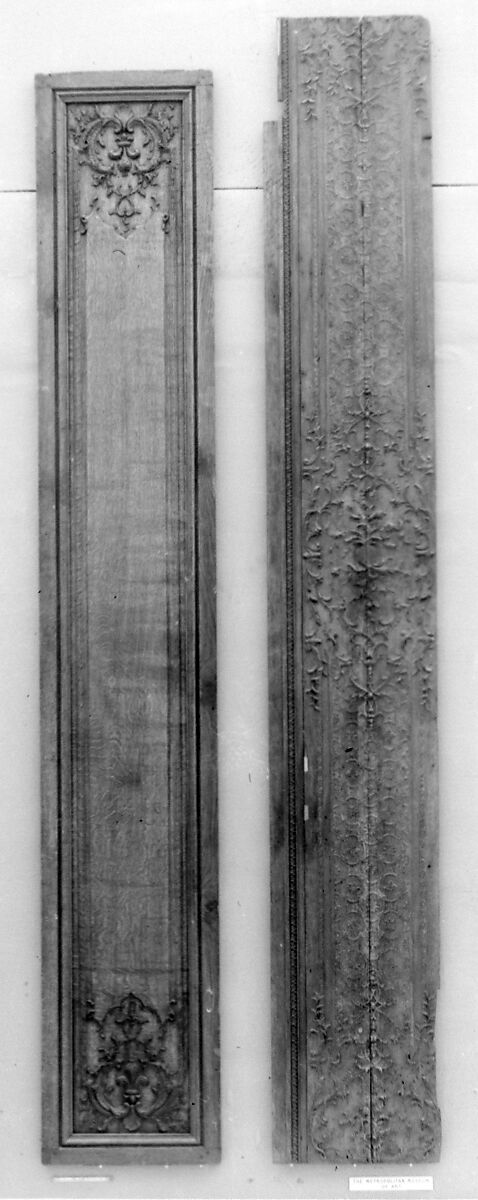 Panel (parclose), Oak, French 
