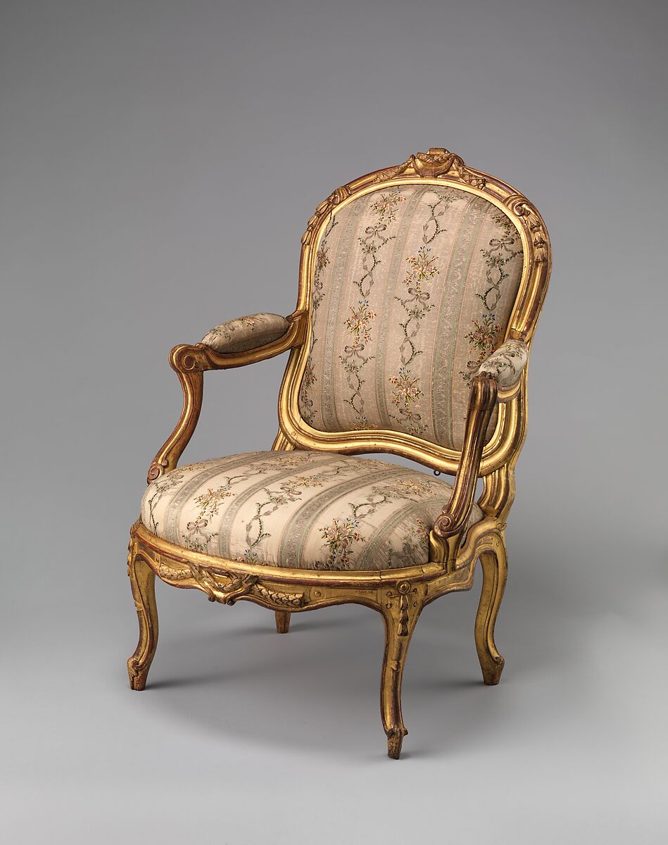 Louis Delanois | Armchair (fauteuil) | French, Paris | The Metropolitan  Museum of Art