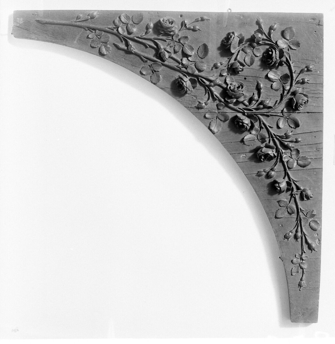 Set of four panels, Oak (?), French
