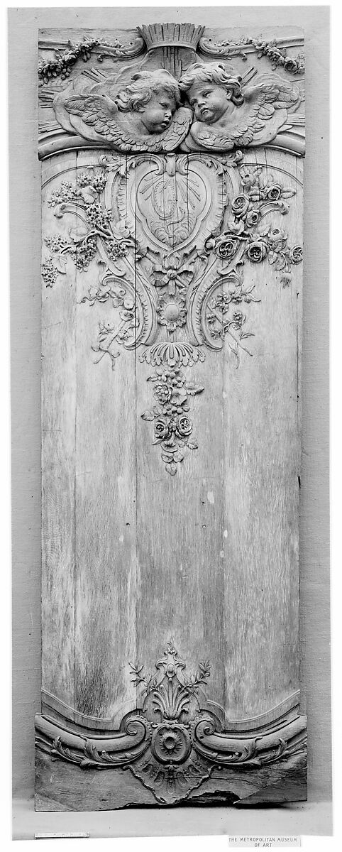 Panel fragment, Oak, French 