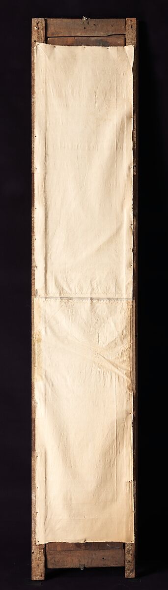 Pair of panels, Wood, painted white and gilded, French