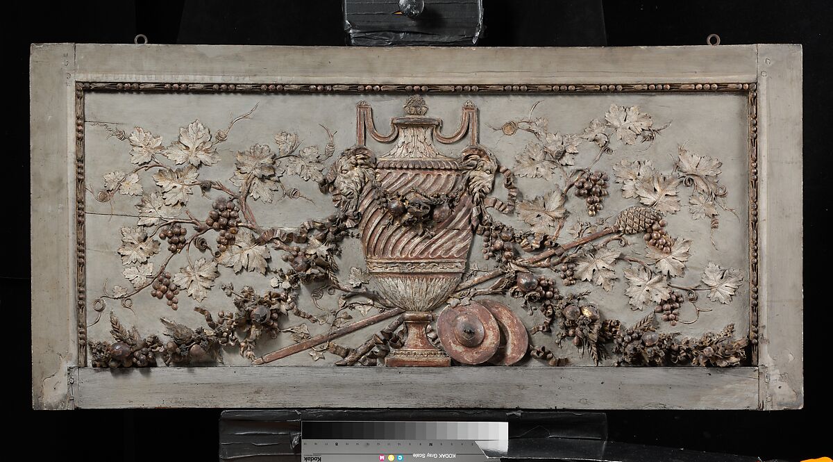 Panels depicting the Four Seasons, Probably by François Joseph Belanger (French, Paris 1744–1818 Paris), Wood, carved and gilt, French